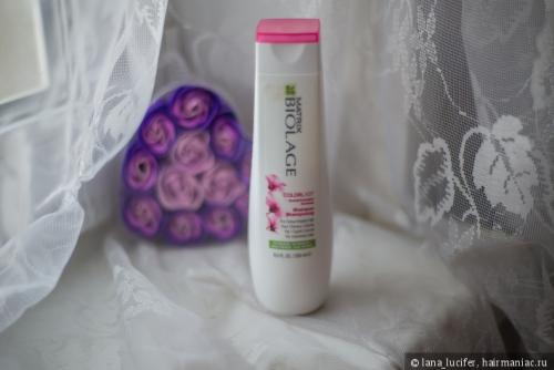 Какие результаты можно ожидать после мисс блэк ухода за волосами. Matrix Biolage Colorlast.